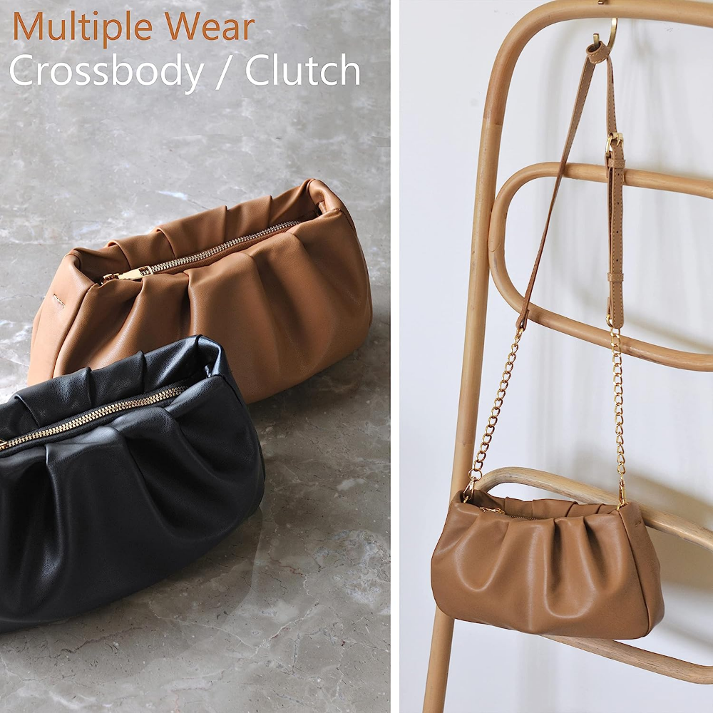 Cloud Pouch Bag Women Shoulder Handbag - Hoxis Bags