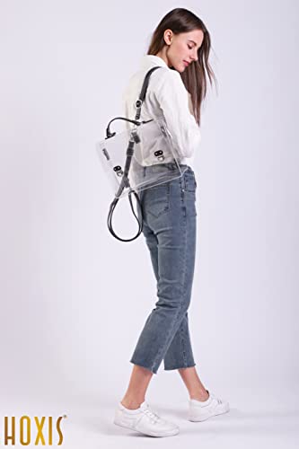 Convertible Clear PVC Backpack