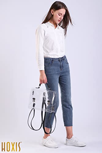 Convertible Clear PVC Backpack