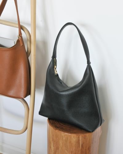 Women's Soft Vegan Leather Hobo Bag, Medium Slouchy Style product image