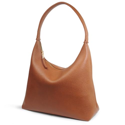 Women's Soft Vegan Leather Hobo Bag, Medium Slouchy Style product image