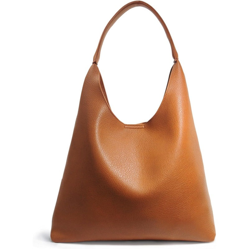 Soft Vegan Leather Hobo Bag for Women - Hoxis Bags