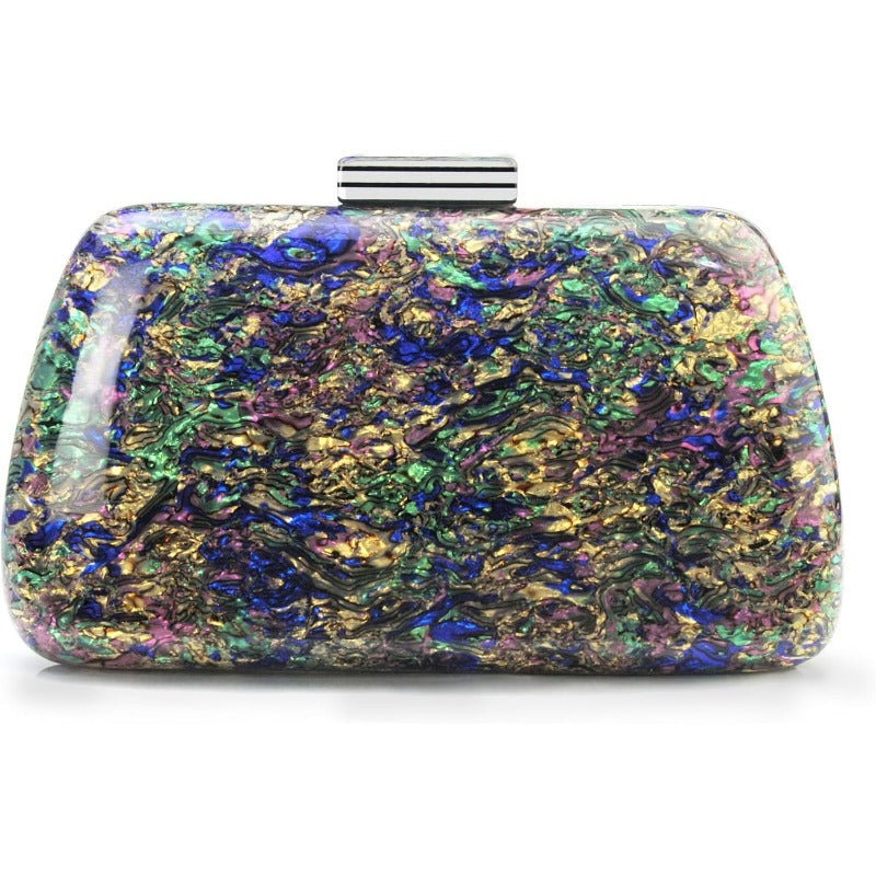 Acrylic Evening Clutch Bag - Hoxis Bags