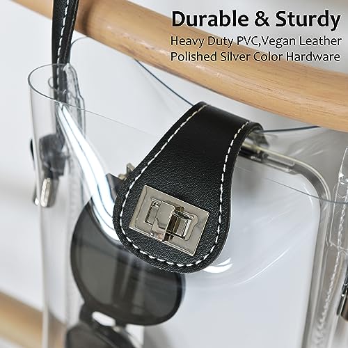Small Clear Turn-Lock Phone Bag