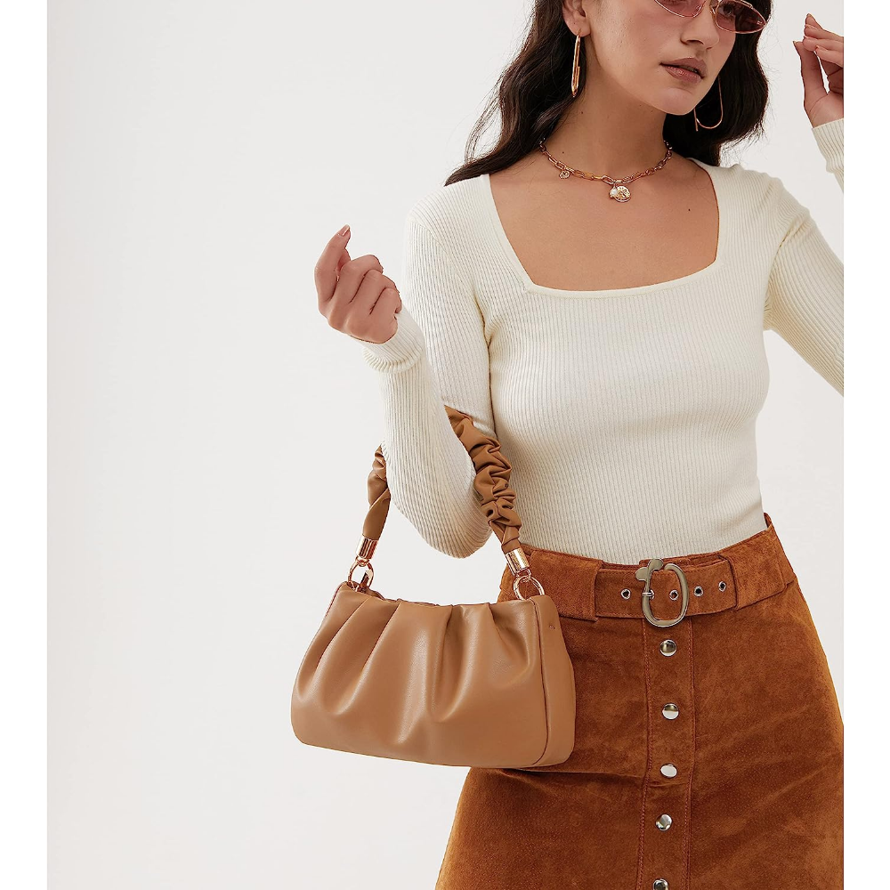 Cloud Pouch Bag Women Shoulder Handbag - Hoxis Bags