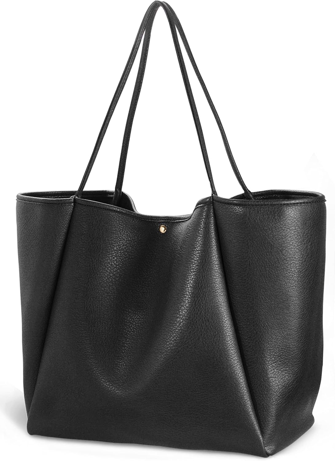Oversized Vegan Leather Tote Women's Travel Bag - Hoxis Bags