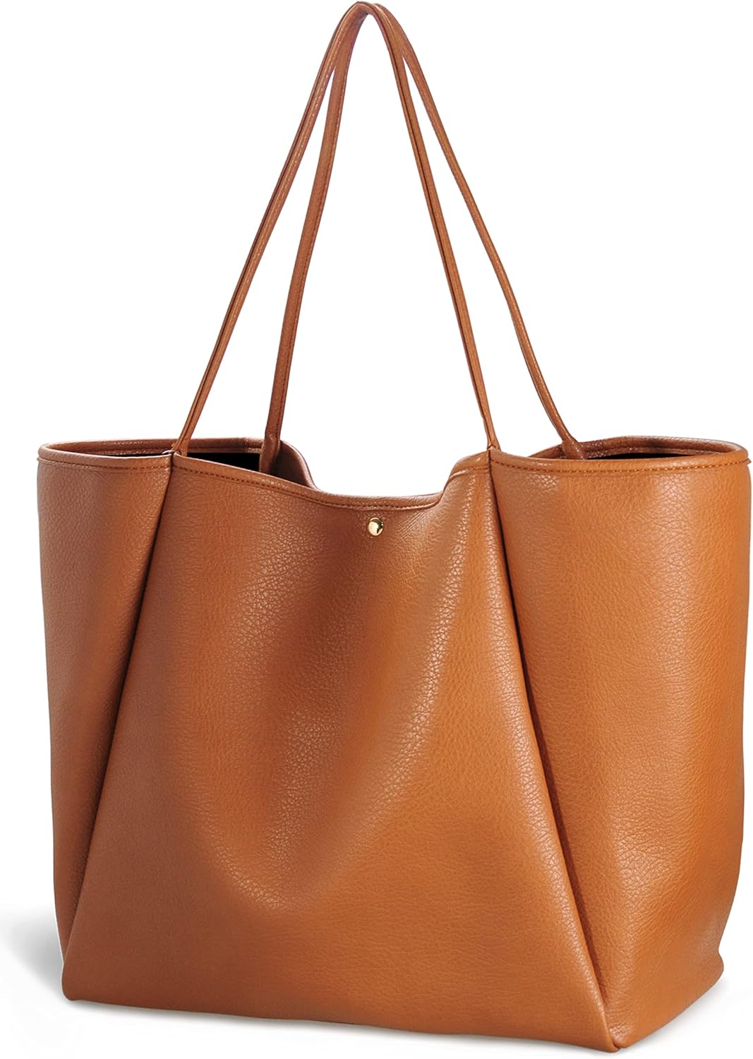 Oversized Vegan Leather Tote Women's Travel Bag - Hoxis Bags