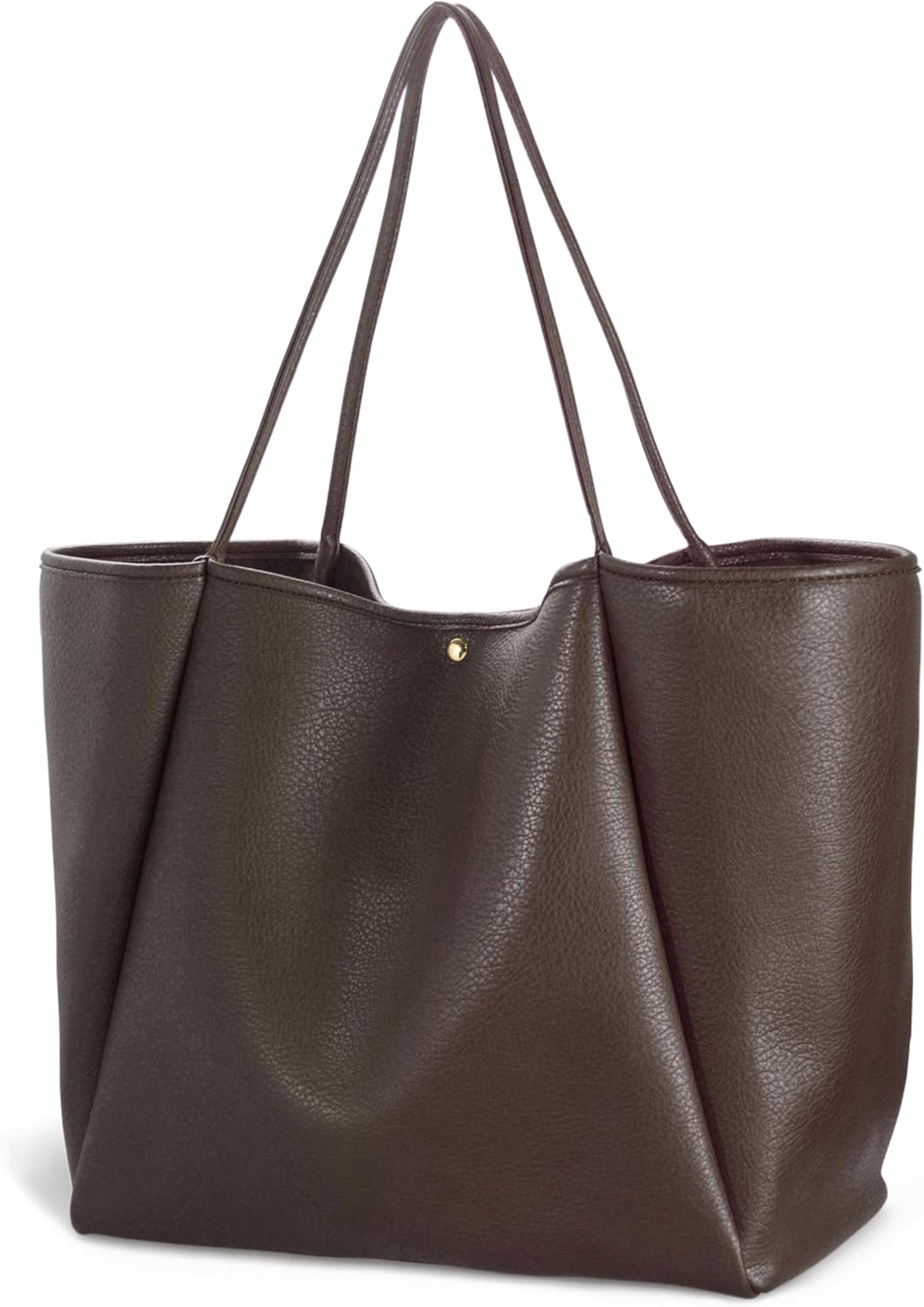 Oversized Vegan Leather Tote Women's Travel Bag - Hoxis Bags