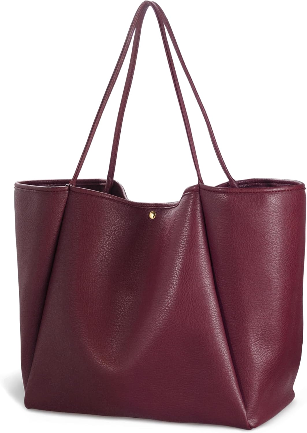 Oversized Vegan Leather Tote Women's Travel Bag - Hoxis Bags