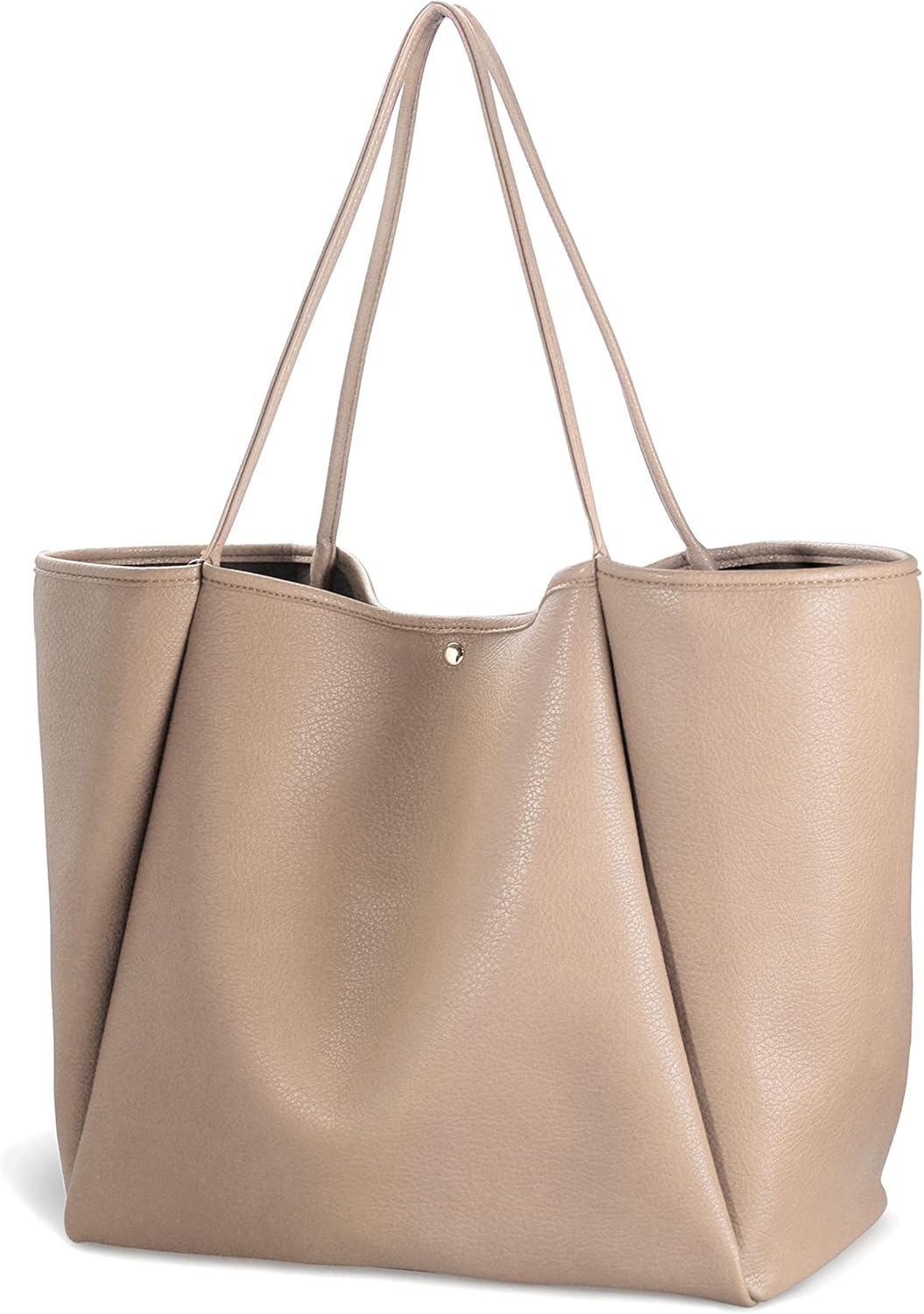 Oversized Vegan Leather Tote Women's Travel Bag - Hoxis Bags