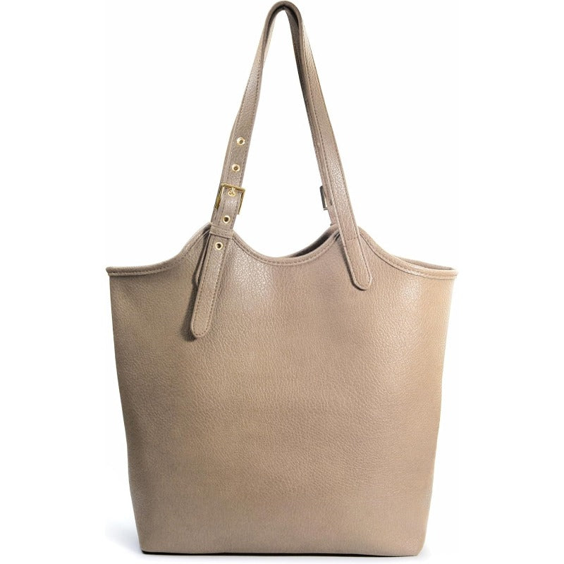 Tote Bag for Women with Adjustable Handles Soft Vegan Leather Tote