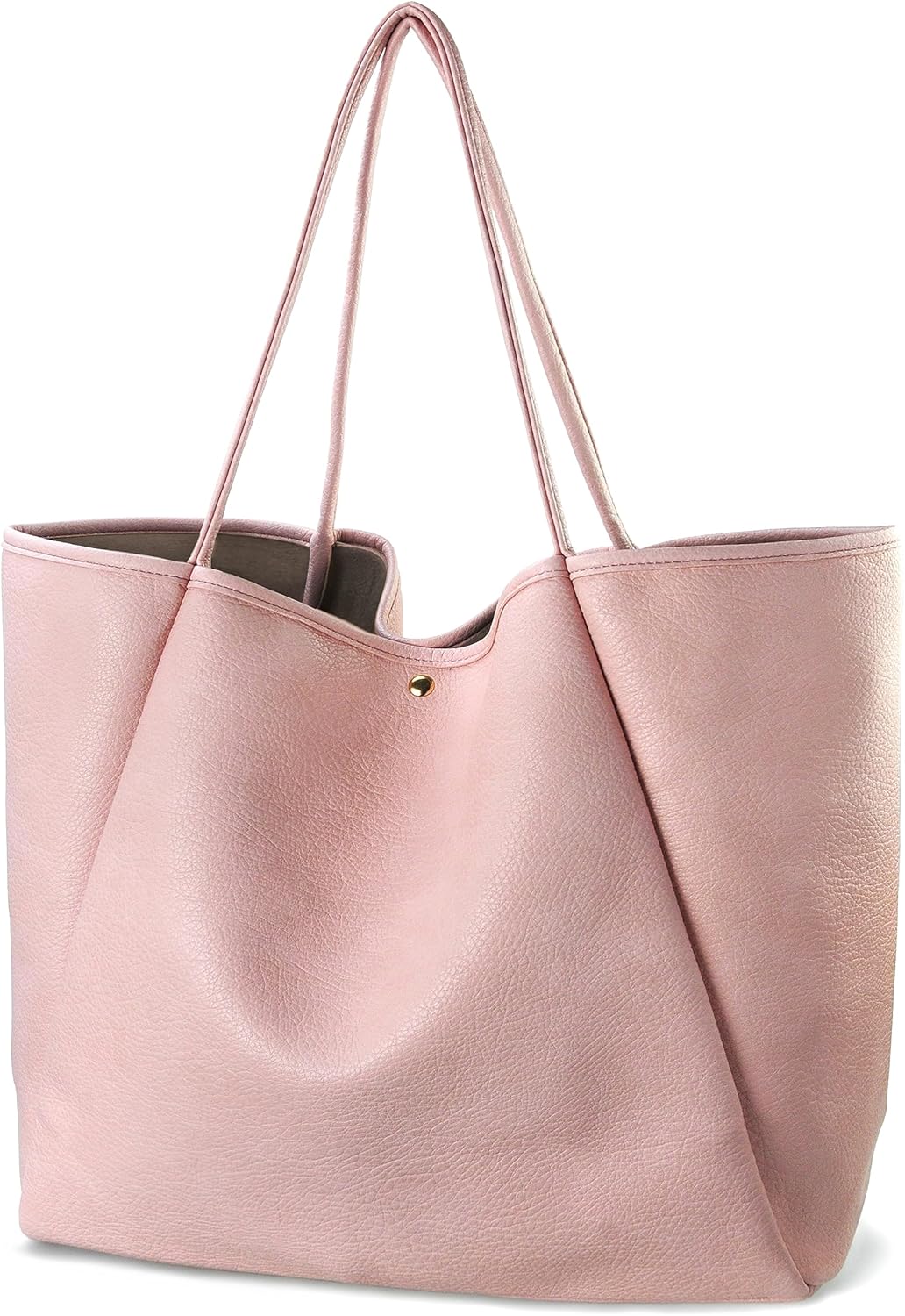 Oversized Vegan Leather Tote Women's Travel Bag - Hoxis Bags