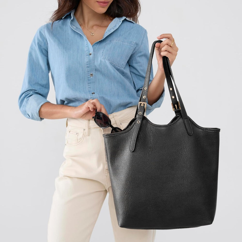 Tote Bag for Women with Adjustable Handles tote bag for women tote bag for work shoulder bag for women - Hoxis Bags