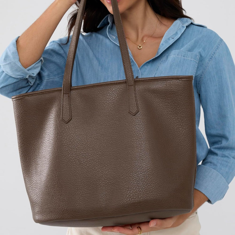 Soft Vegan Leather Handbag - Hoxis Bags