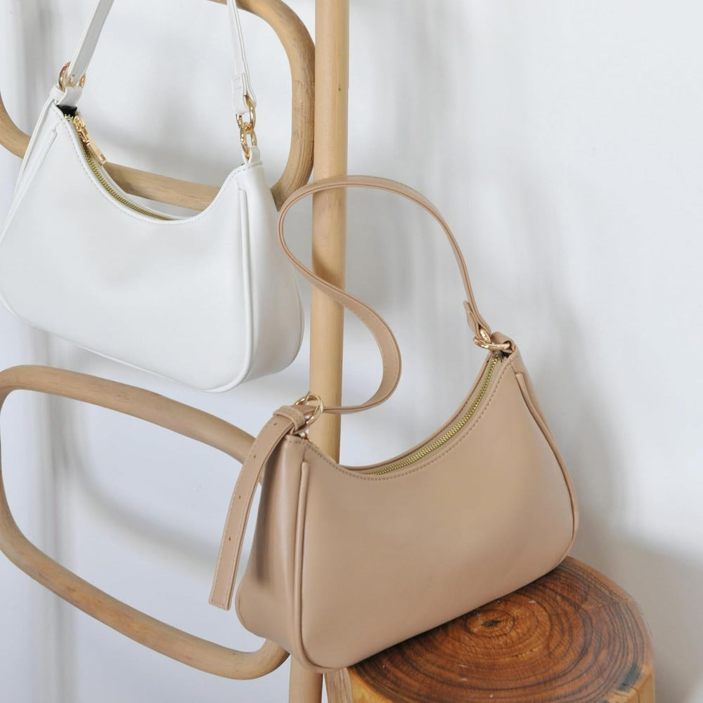 Women's Crescent Shoulder Bag - Hoxis Bags