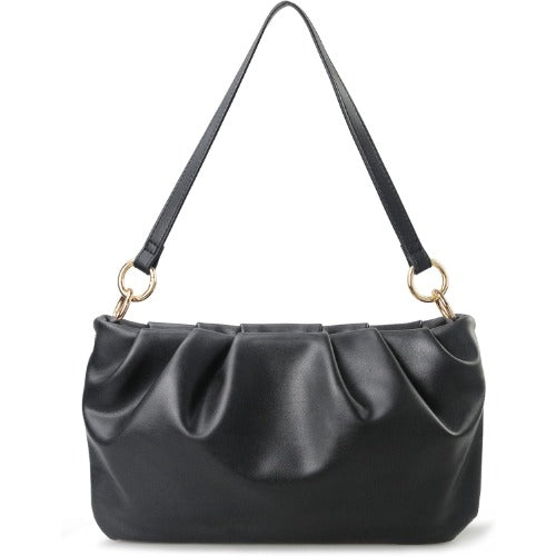 Women Ruched Shoulder Handbag - Hoxis Bags