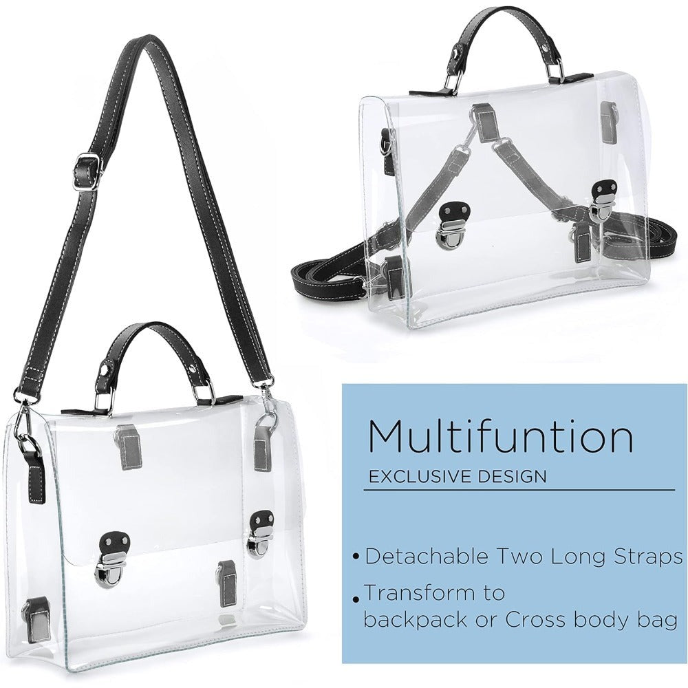 Clear PVC School Backpack - Hoxis Bags
