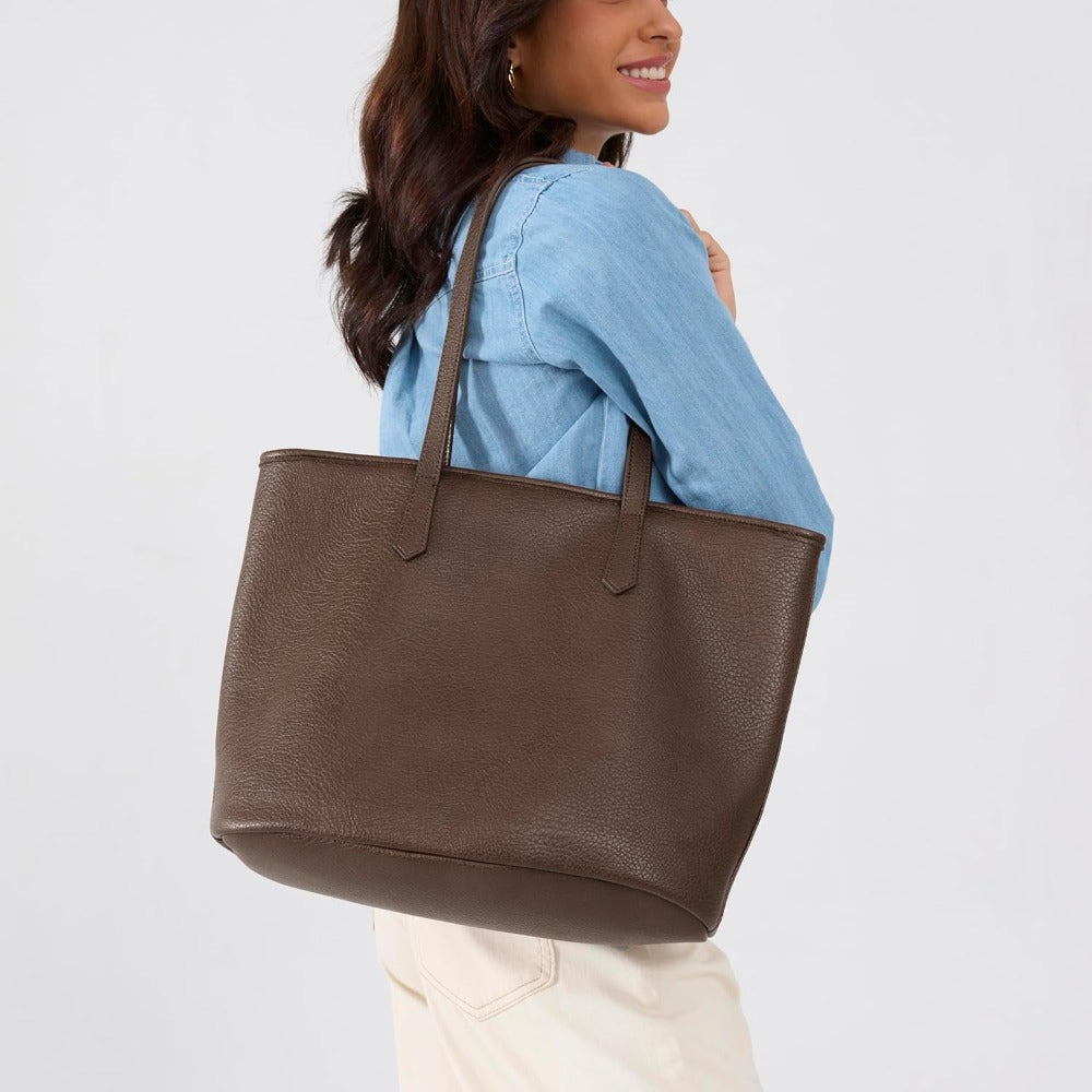 Soft Vegan Leather Handbag - Hoxis Bags