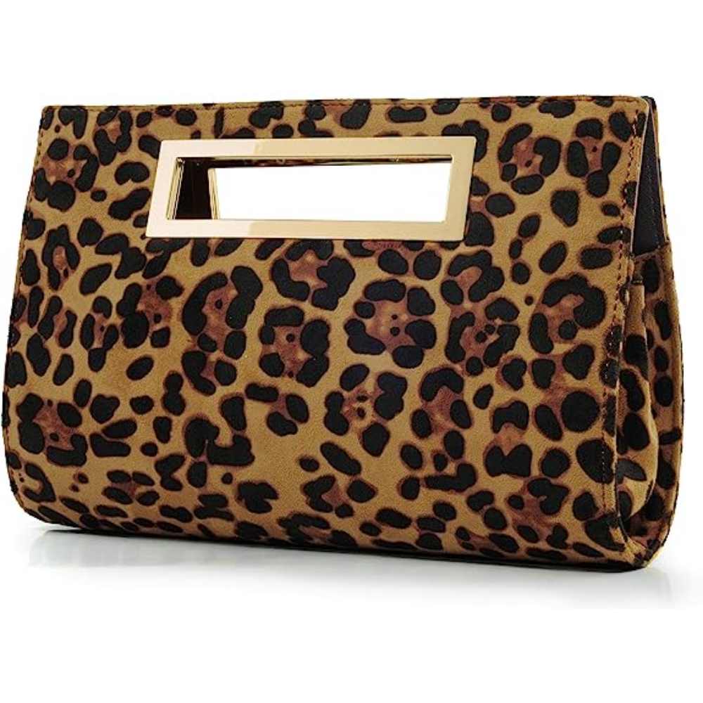 Metal Grip Cut it out Clutch - Hoxis Bags