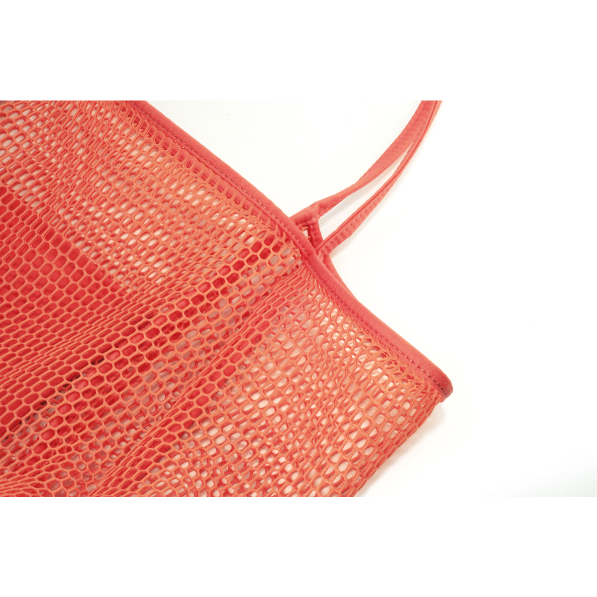 Mesh Beach Tote Coral - Hoxis Bags