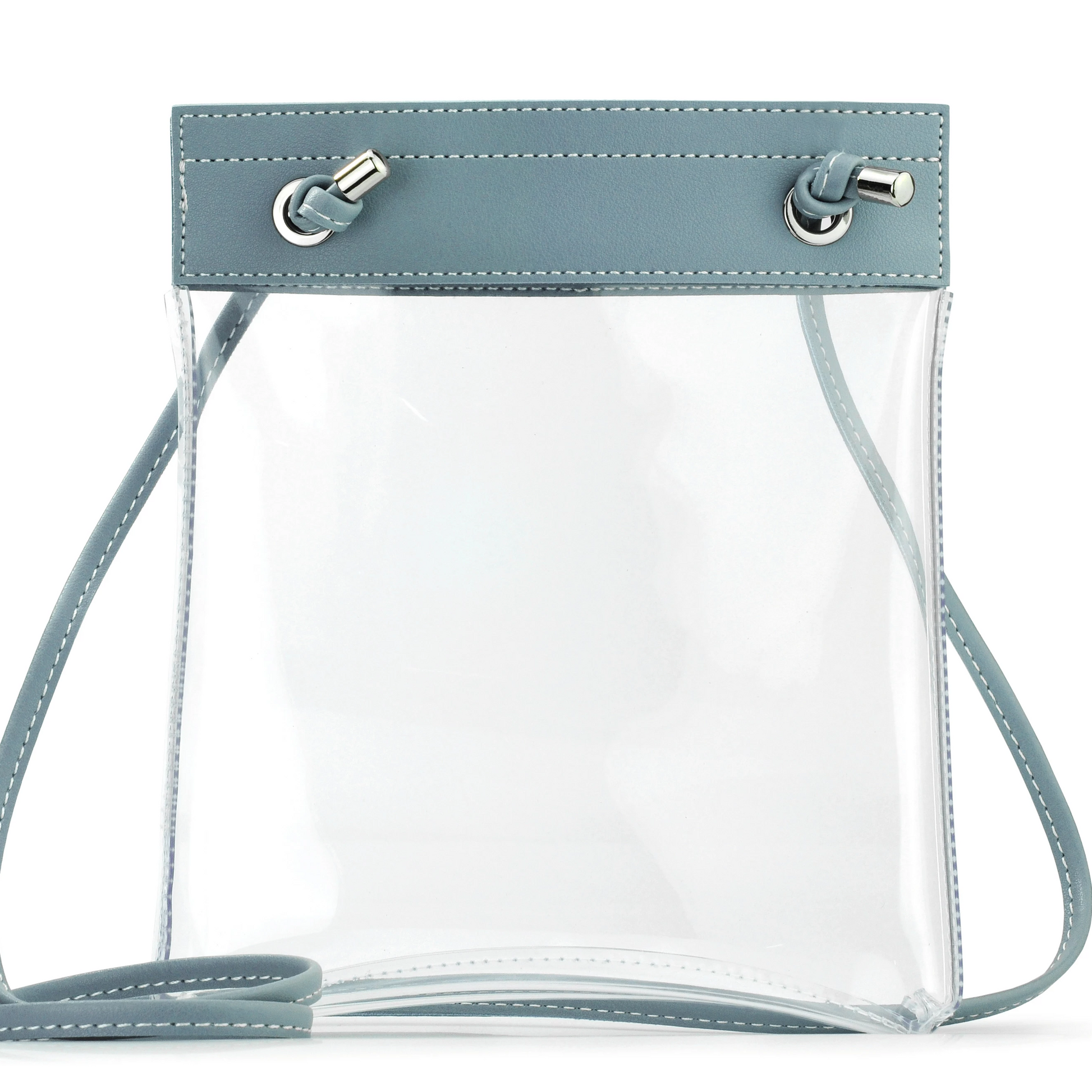 Clear Flat Crossbody - Hoxis Bags