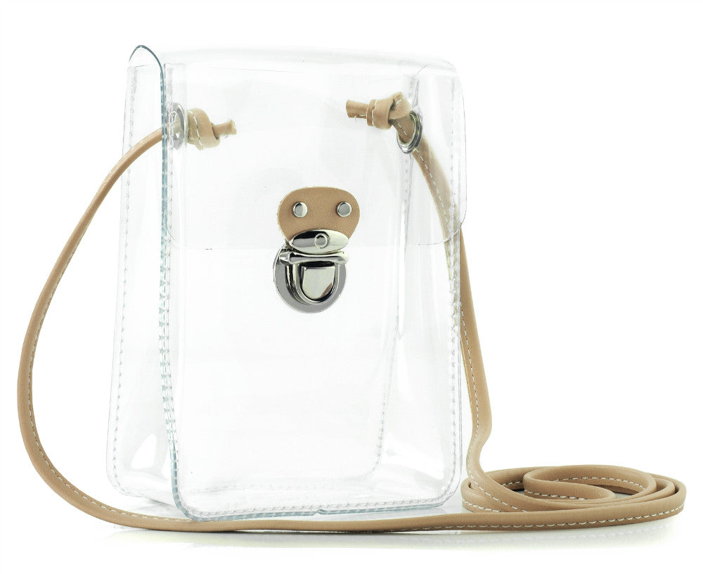 Clear Mini Cross Body - Hoxis Bags