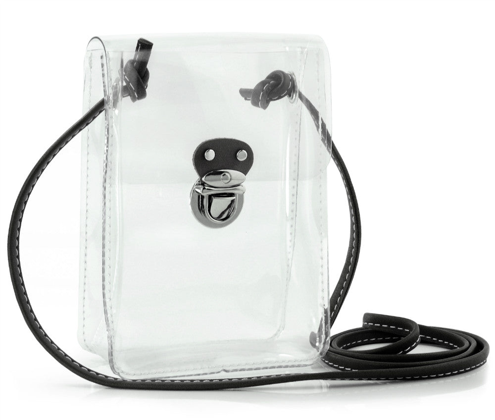 Clear Mini Cross Body - Hoxis Bags