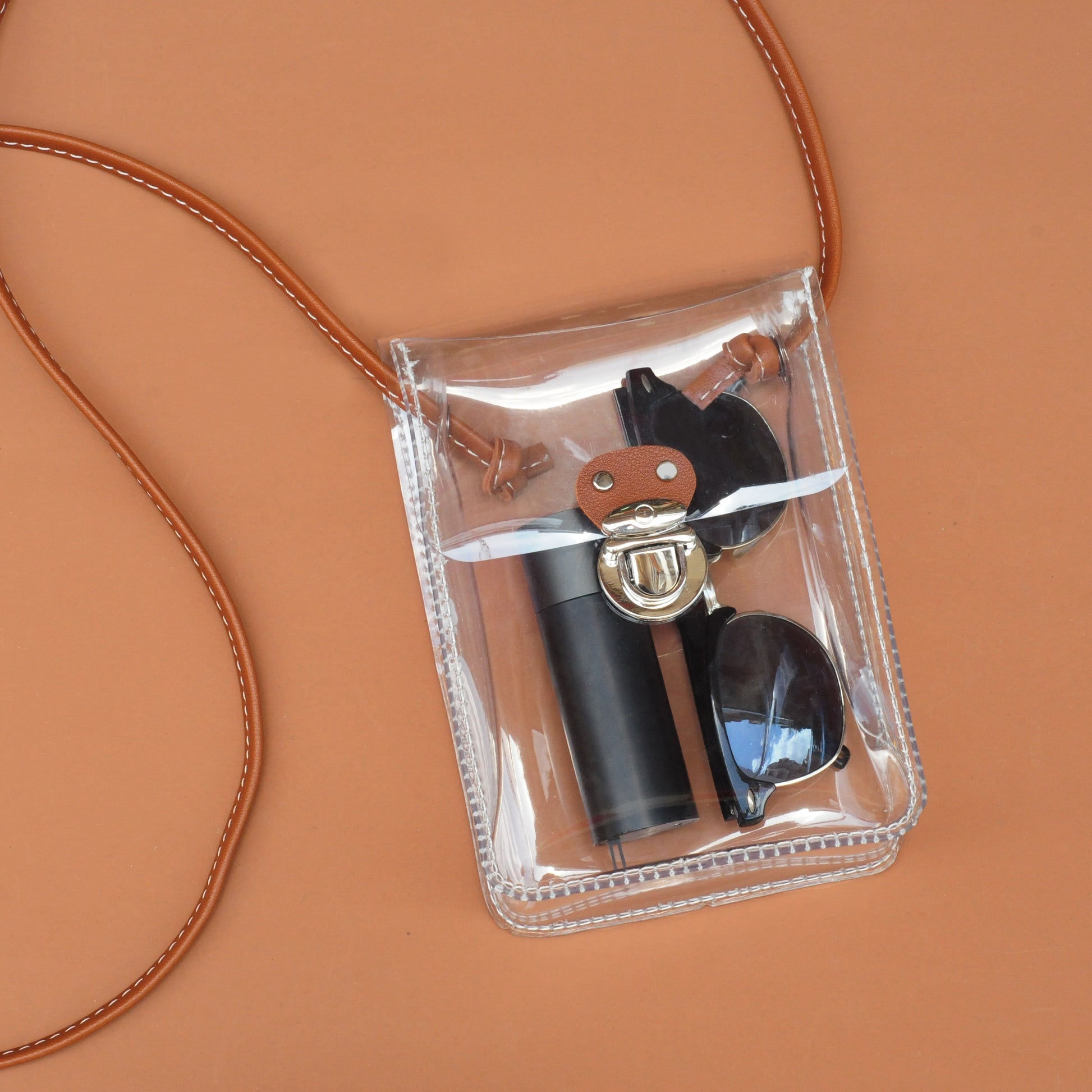 Clear Mini Cross Body - Hoxis Bags