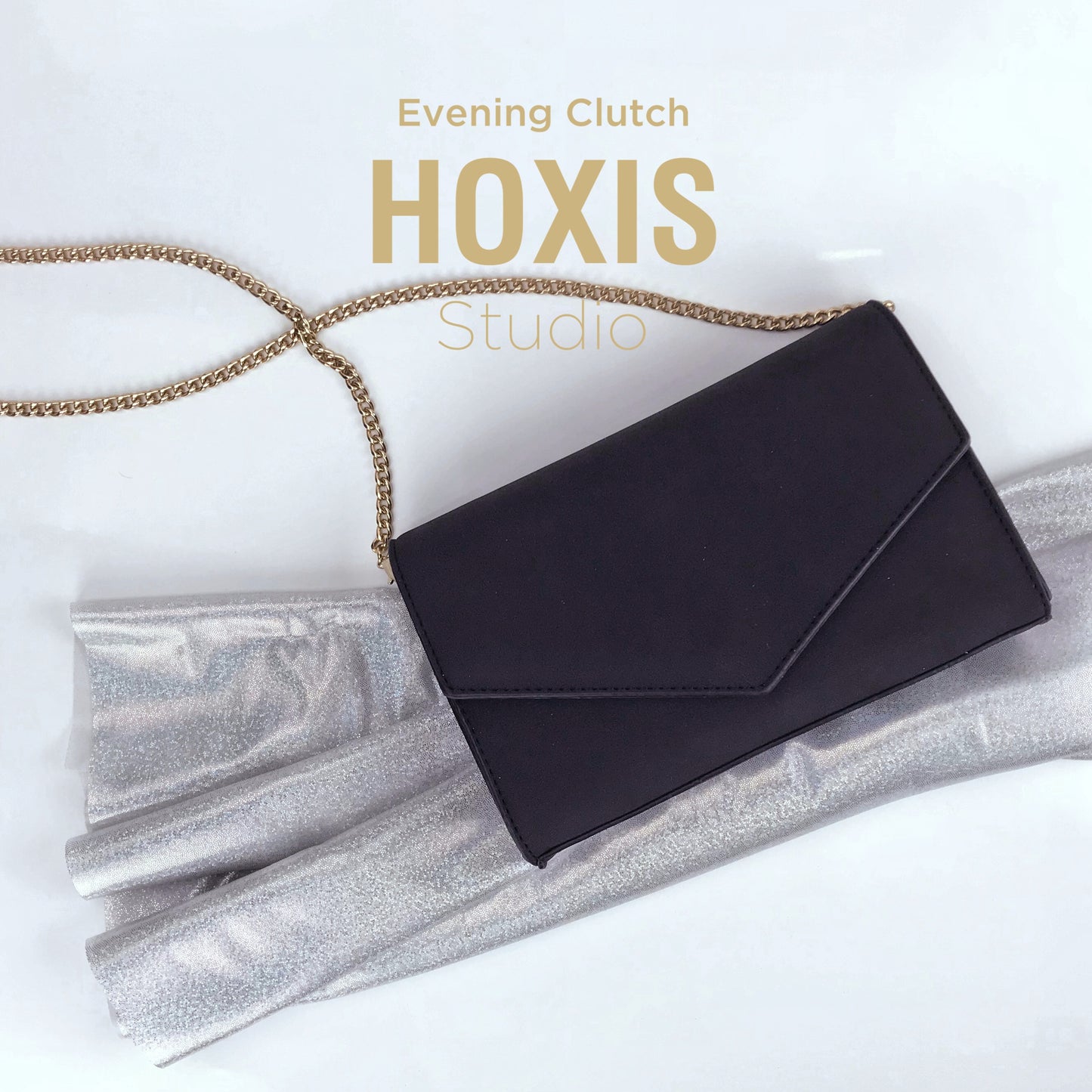 Suede Envelope Clutch - Hoxis Bags