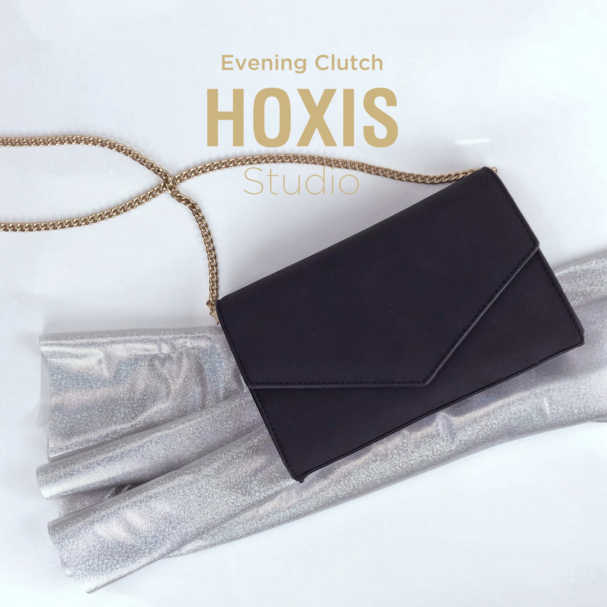 Suede Envelope Clutch - Hoxis Bags