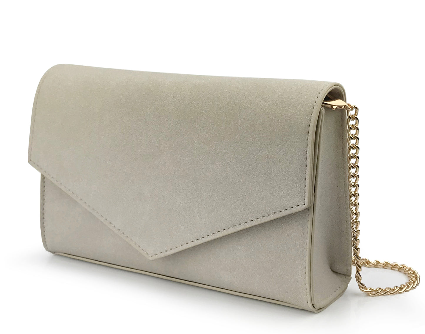 Suede Envelope Clutch - Hoxis Bags