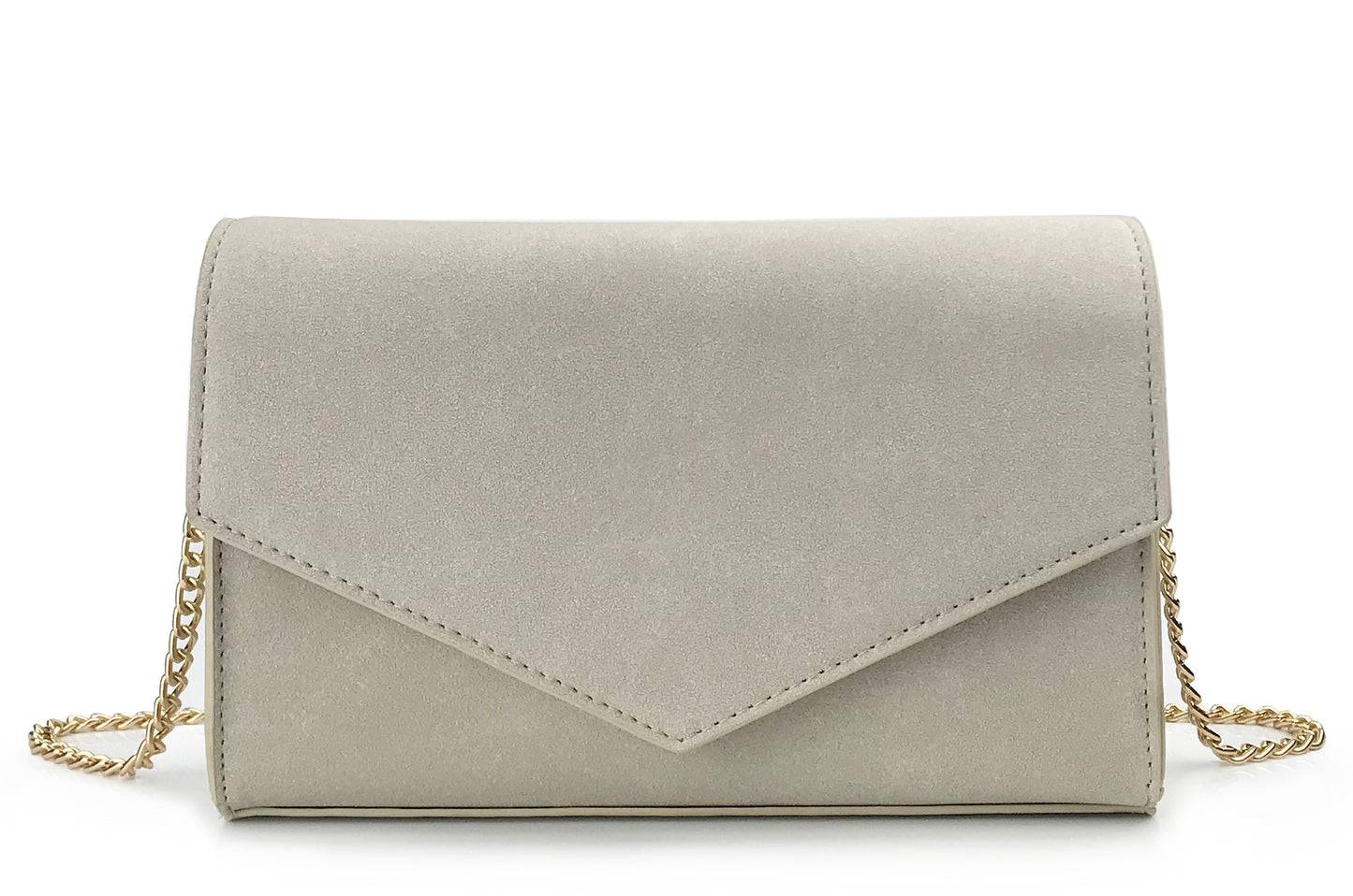 Suede Envelope Clutch - Hoxis Bags