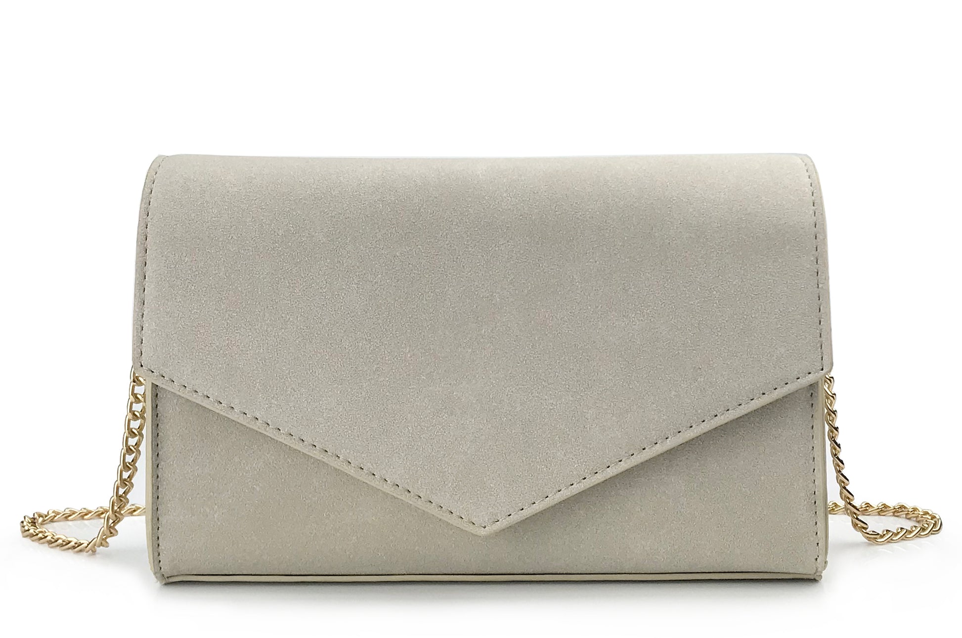 Suede Envelope Clutch - Hoxis Bags