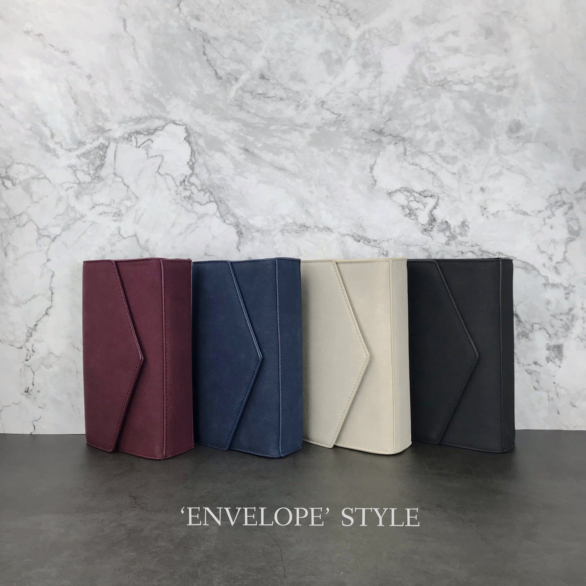 Suede Envelope Clutch - Hoxis Bags