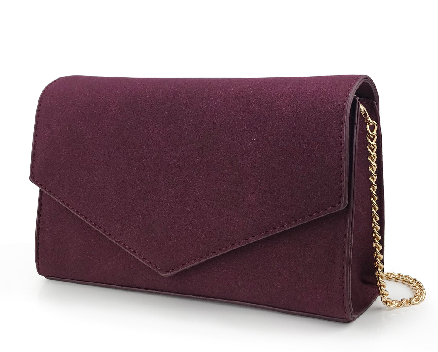 Suede Envelope Clutch - Hoxis Bags