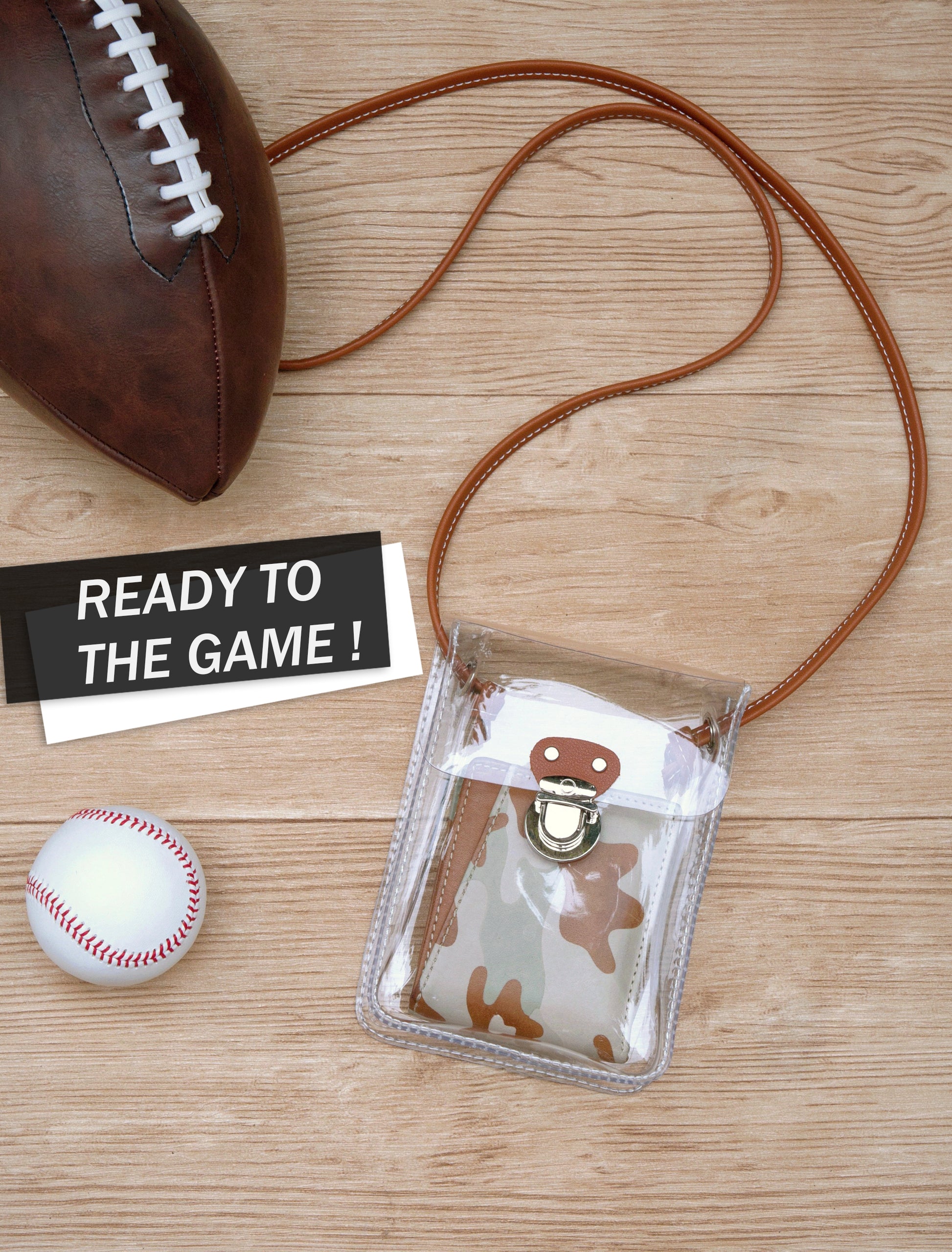 Clear Mini Cross Body - Hoxis Bags