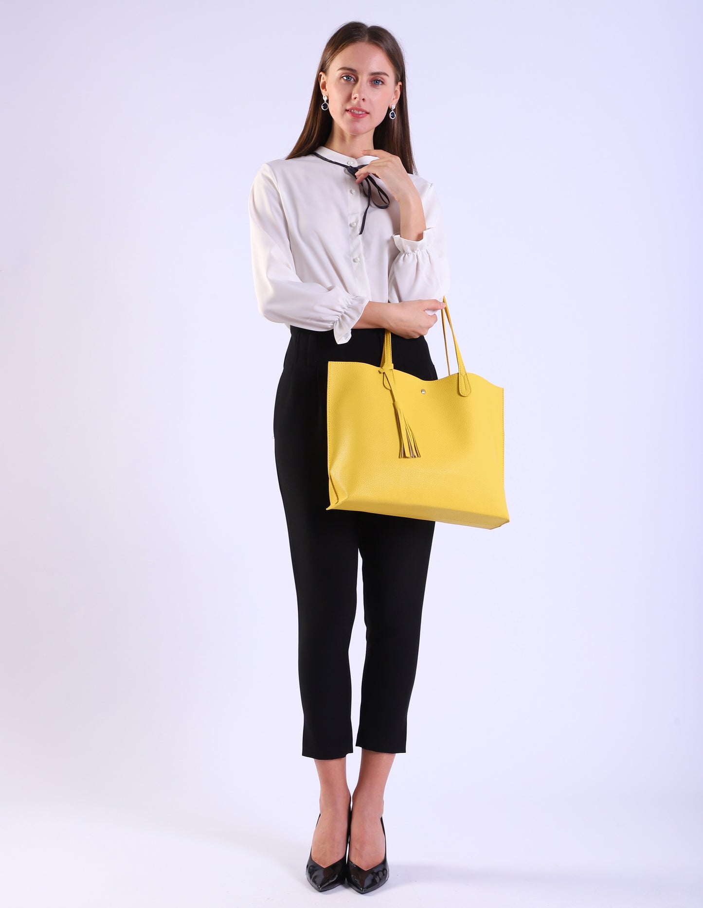 Minimalist Clean Cut Tote - Hoxis Bags
